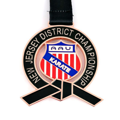 comprar Medalha de Taekwondo personalizada com esmalte macio com impressão Fabricação em linha