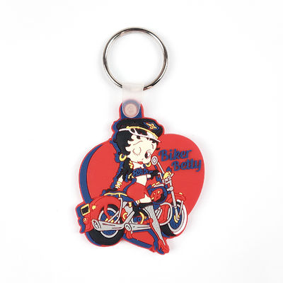 comprar Chave de chave de borracha Pvc Metal Key Ring 3D Keytag Logotipo personalizado Free Design Souvenir Gift Fabricação em linha