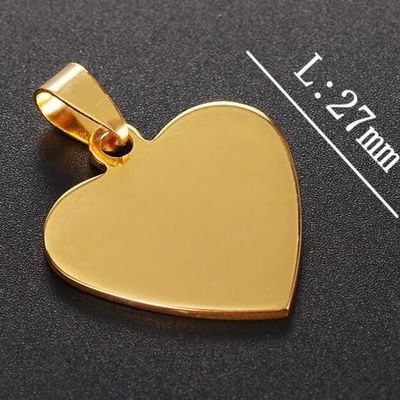 comprar Etiquetas de nome de animal de estimação em aço inoxidável em forma de coração de pêssego Etiquetas de identificação de cão personalizadas Fabricação em linha