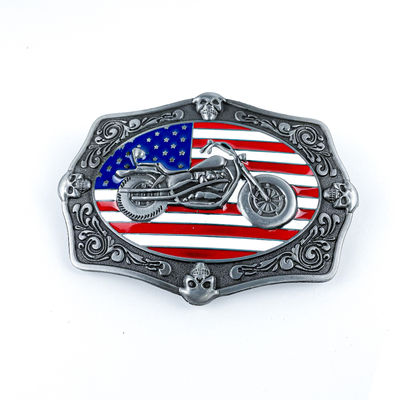 comprar Moda masculina Cinturão feito sob encomenda Fios de motocicleta Estilo Xerife Cinturão Fios de metal de prata antiga Fabricação em linha