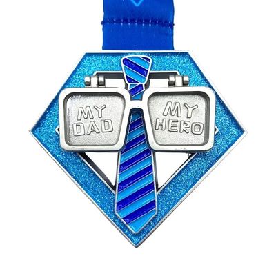 comprar Personalizado Festa do Dia do Pai 10K Medalhas de Corrida Personalizadas Eventos Prêmios Finisher Fabricação em linha