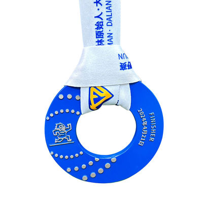 comprar Medalhões personalizados toroidais Trail Run Prêmio em gravura / medalhas personalizadas Fabricação em linha