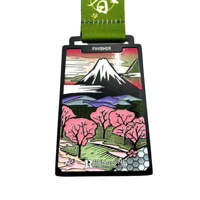 comprar Ásia Virtual Run Series Races Award Medalha de Esmalte Suave Personalização Fabricação em linha