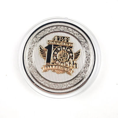 comprar Promoção de moedas comemorativas do 10o aniversário Arte presentes Moedas de coleção Fabricação em linha