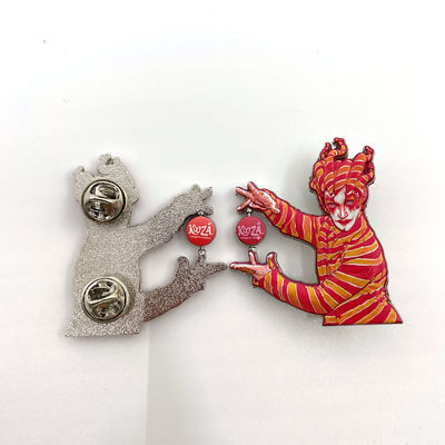 comprar Design personalizável Impressão UV Spinning Pin Badge com acabamento polido Artesanato especializado e arte 2D / 3D Fabricação em linha