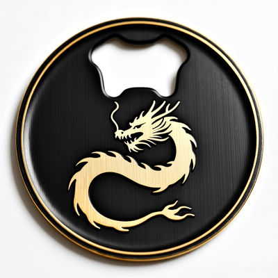 comprar Lave à mão coaster metálico com função de abertura de garrafas Uma combinação perfeita de estilo e praticidade Fabricação em linha