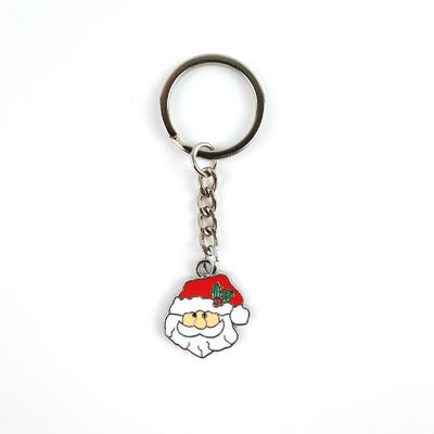 comprar Chave de chave de esmalte suave com tema de Natal Desenhos de Papai Noel festivos para alegria de Natal Fabricação em linha