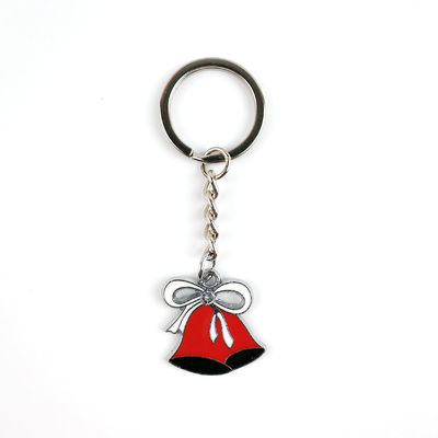 comprar Chave de chave de esmalte suave com tema de Natal Bells Festive & Gingerbread House Design Fabricação em linha