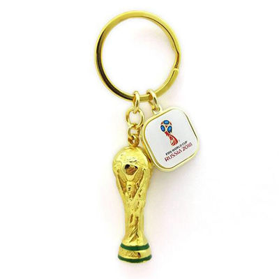 comprar Miniature Russia World Cup Trophy Keychain Soccer Race Keyring Design Fabricação em linha