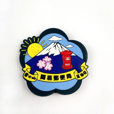 OEM/ODM Molde de ímã de frigorífico de PVC personalizado 2D / 3D para presentes de lembranças de turismo