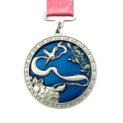 Matt Silver 10K Virtual Run Challenge Medalha de Finalista / Medalha de Beleza