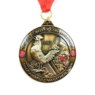 Prêmios Premium gravados Medalhas para eventos esportivos com opções de gravura