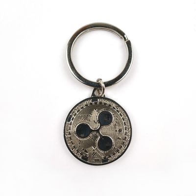 Anel de chave de moedas personalizadas com chaveiros personalizados de fornecedores de alta qualidade